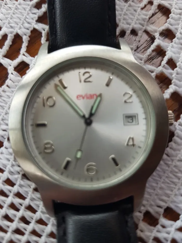 Montre homme publicitaire évian - photo numéro 3