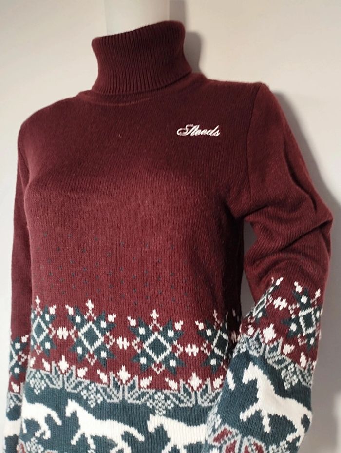 Pull hiver col roulé taille s Steeds - photo numéro 2