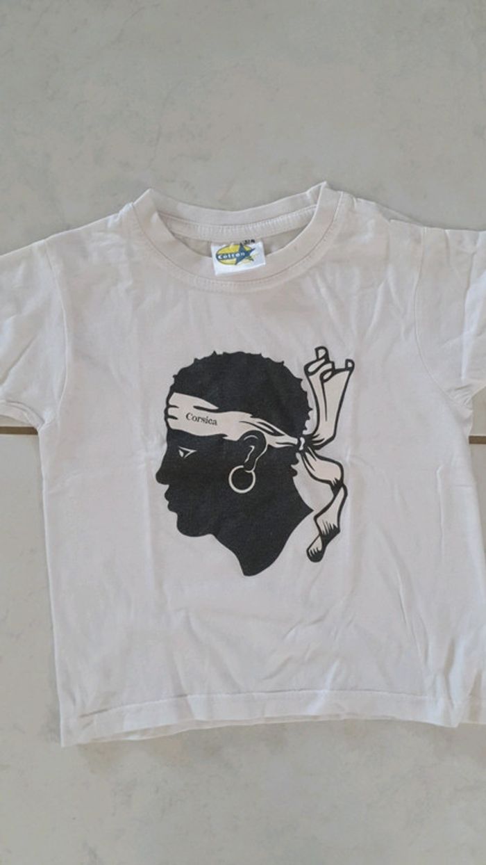 Tshirt corsica 3 4 ans CH3 - photo numéro 3