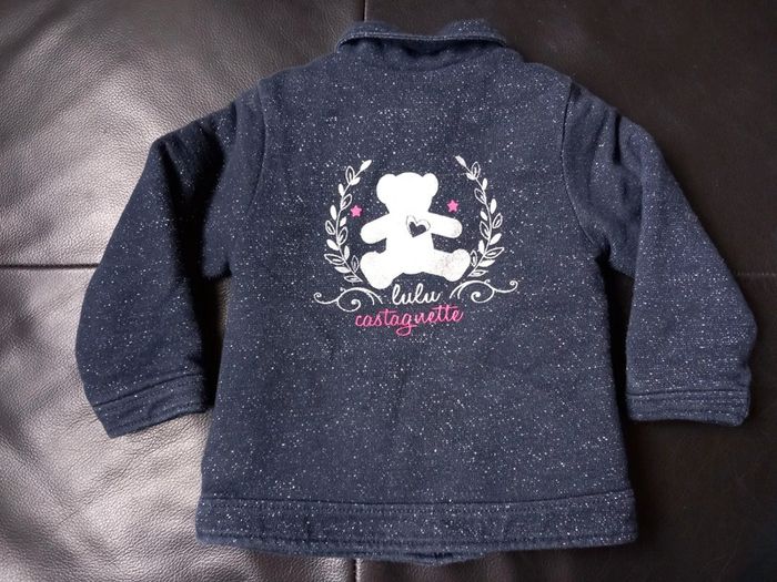 Veste chaude lulu castagnette 12 mois TBE - photo numéro 2