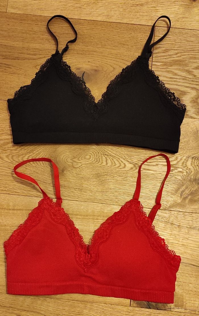 Lot brassières h&m S