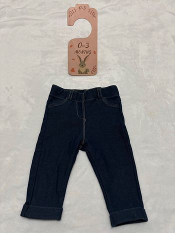 Legging bébé effet jeans