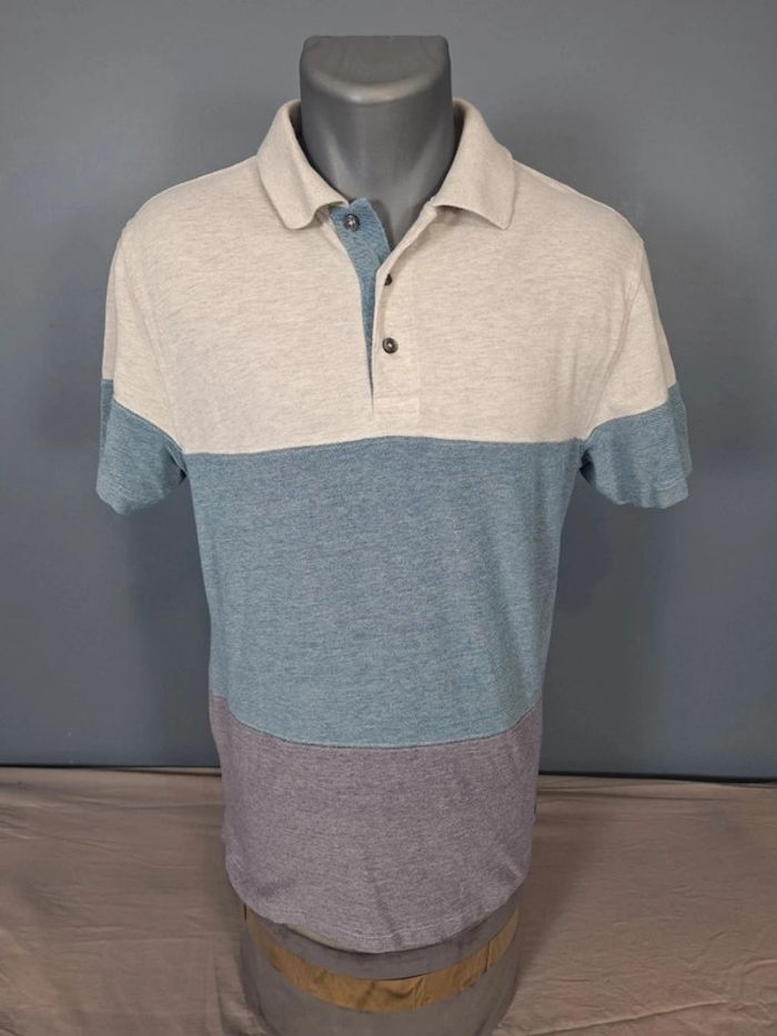 Polo manche courte nautica multicolore - taille M - homme brodé (461) - photo numéro 2