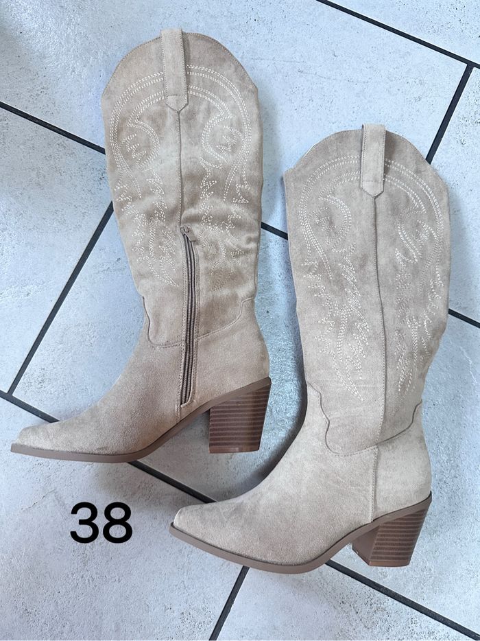 Santiags similidaim taille 38