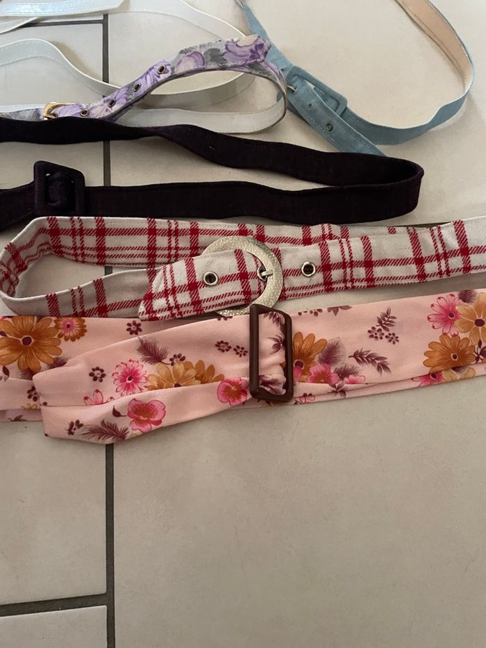 Lot ceinture vintage - photo numéro 4