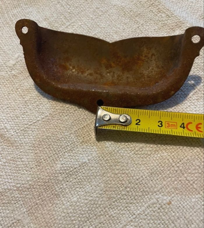 Poignée ancienne rouillée - photo numéro 8