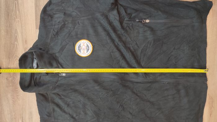 Vêtement veste polaire noir zippé Eddie bauer taille XXXL #Retrostreet - photo numéro 8