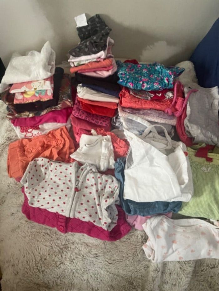 Lot fille 12 mois été