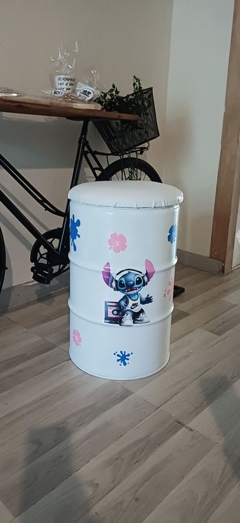 Pouf enfants stitch