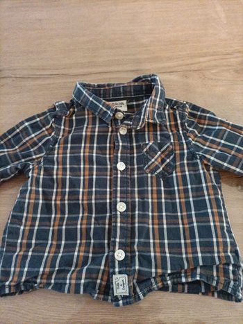 Chemise taille 3 mois