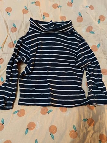 Sous pull marin T.12 mois