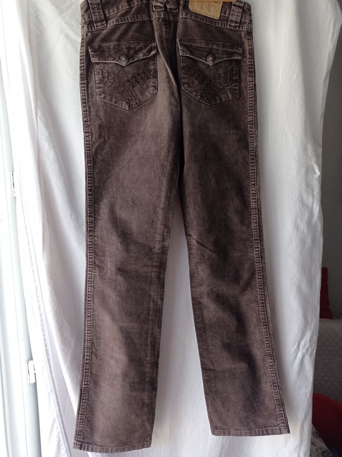 PANTALON VELOURS marron ROXY Femme. - photo numéro 2