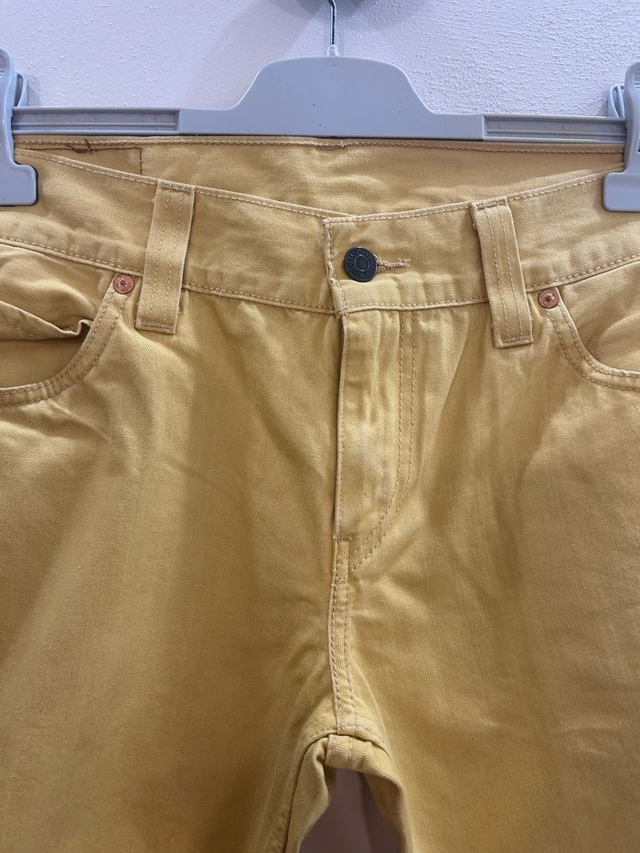 Short jean jaune levi’s - photo numéro 2