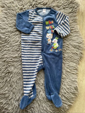 Pyjama dors bien motif lapin - 6 mois garçon