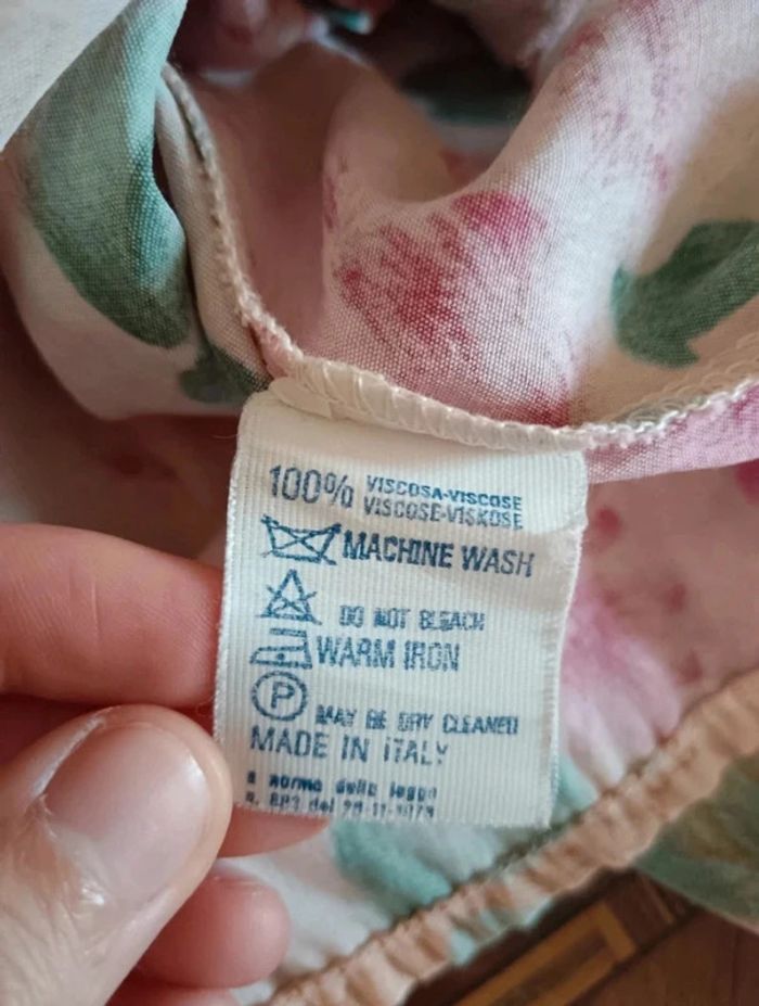 Chemisier fleuri à pinces viscose Pop 84 - photo numéro 11