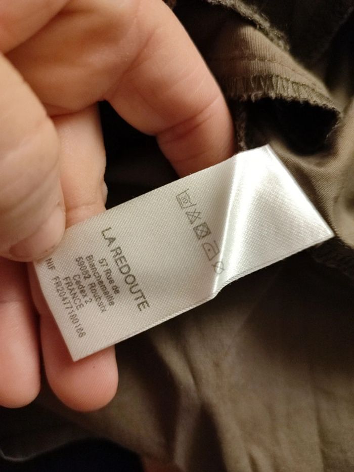 Robe double kaki taille 42 - photo numéro 5