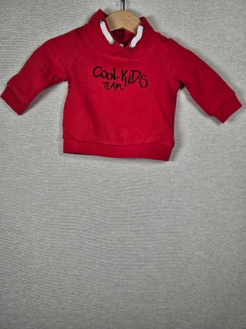 Sweat à  col chaud  bébérêve 3 mois 