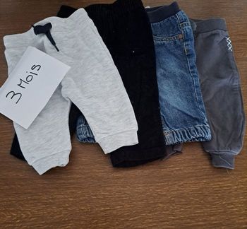 Lots pantalon bébé garçon 