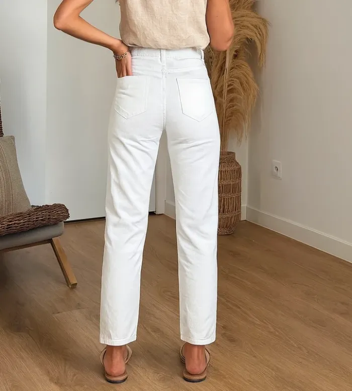 Jean slim mom destroy Zara - photo numéro 2
