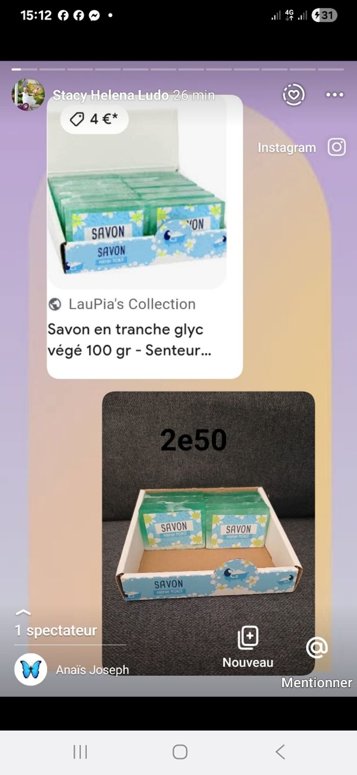 Savon monoï