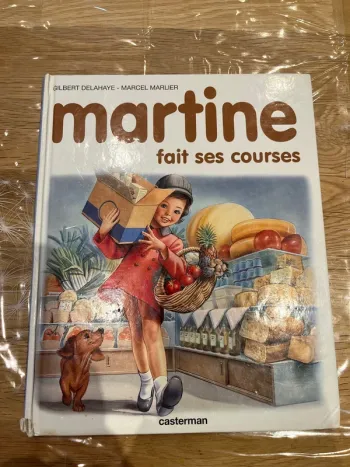 Livre Martine fait ses courses