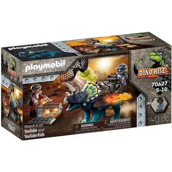 PLAYMOBIL  70627 Dino rise Triceratops et soldats