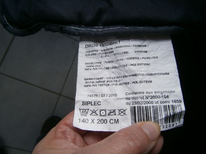 Couette LONDON City Lit 1 personne - photo numéro 4