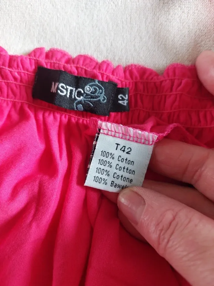Haut à bretelles Fushia - photo numéro 6