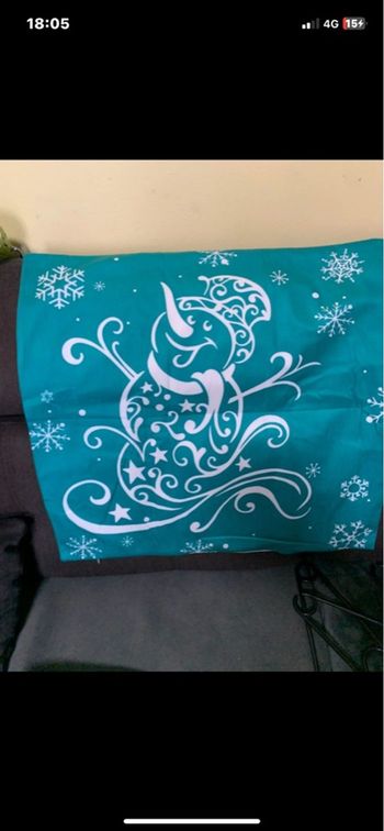 4 Housses de coussins de Noel 50X50