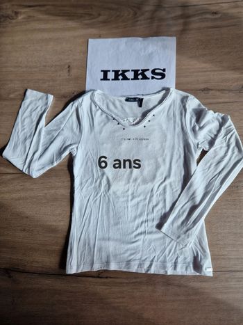 Pull fin IKKS 6 ans