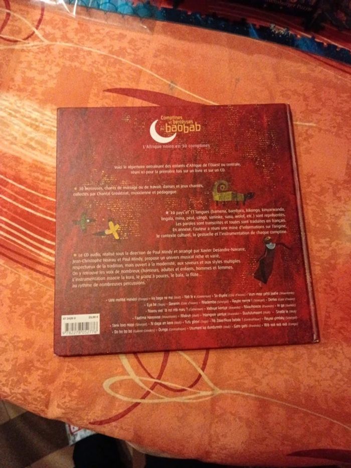 Comptines et berceuses du baobab - photo numéro 2