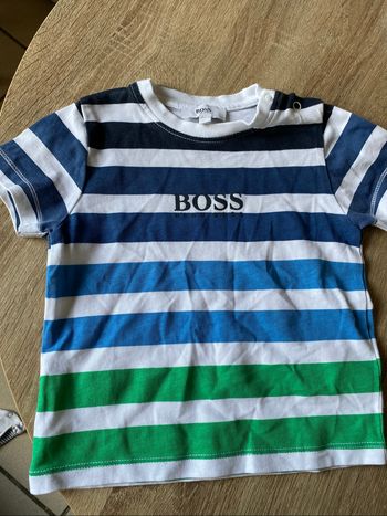 Tee shirt à rayures Hugo boss