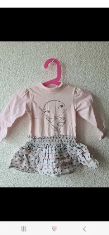 robe rose et grise Premaman