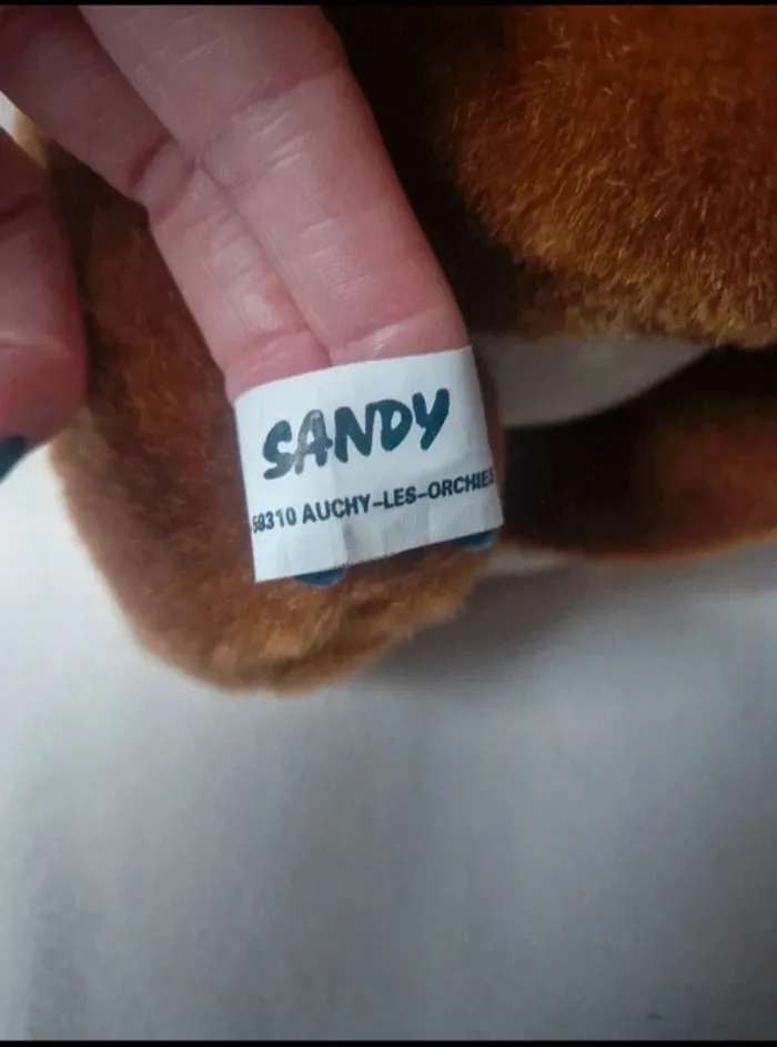 Jolie peluche kangourou et son bébé sandy - photo numéro 5