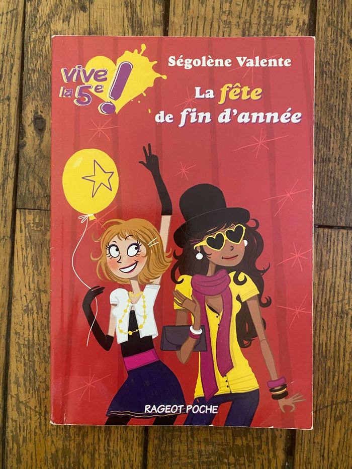 Lot 2 livres poches Vive la 5e !  De Ségolène Valente - photo numéro 8