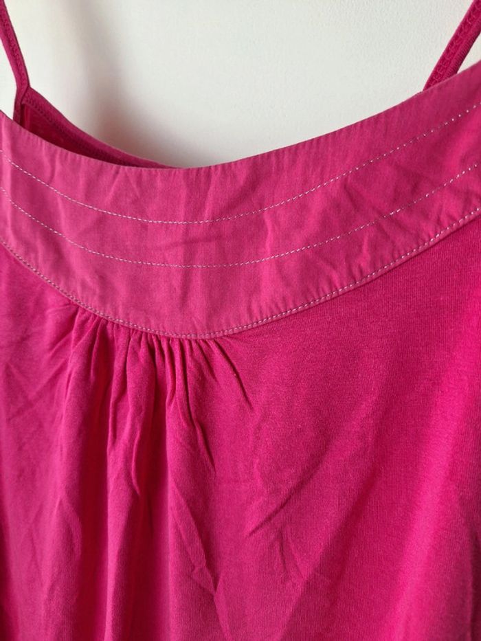 Débardeur effet bouffant fushia Camaieu 38 - photo numéro 2
