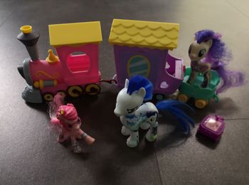 Train My Little Pony avec 3 little pony