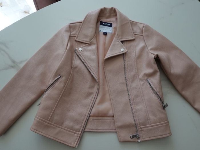 Veste Kiabi – Simili cuir - 8 ans