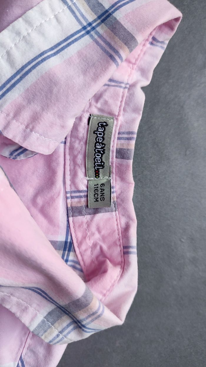 Chemise 6 ans tape à l'oeil - photo numéro 3