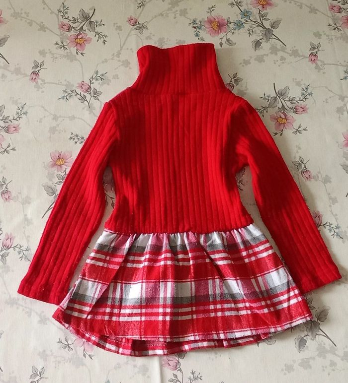 Robe en laine écossaise - photo numéro 2
