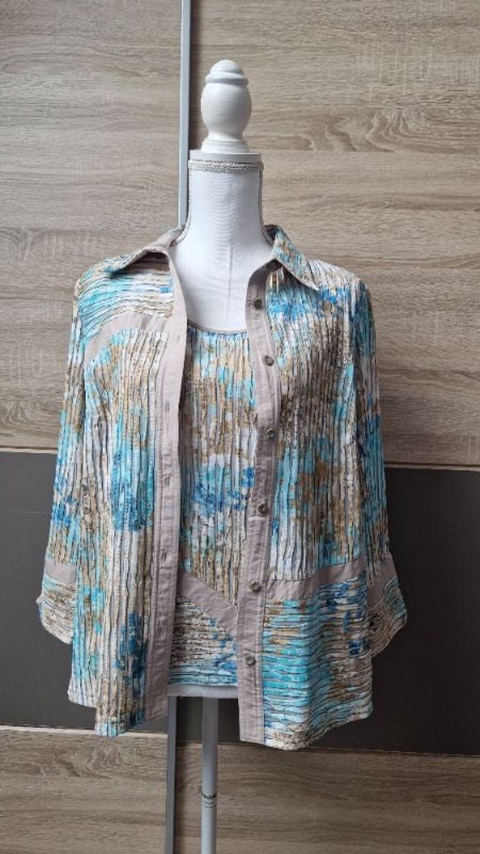 Ensemble débardeur + petite veste