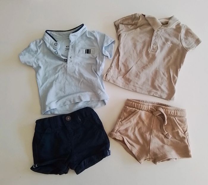 2 Ensembles polo short 3 MOIS