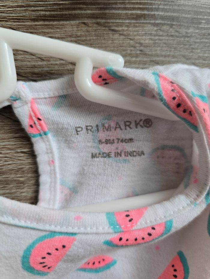 Vêtement Bébé Fille -T-shirt - Primark - 6/9 mois 74 cm - photo numéro 4
