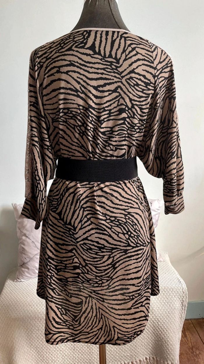 Robe légère imprimé zèbre. - photo numéro 2
