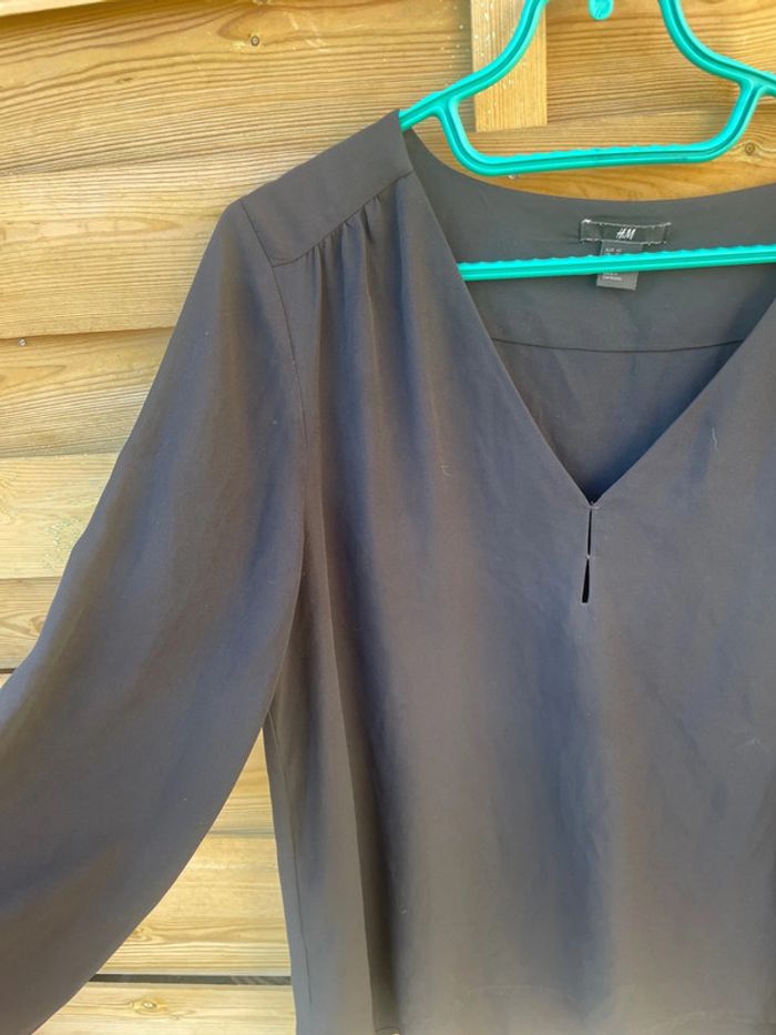 Blouse noir h&m taille 42 - photo numéro 2