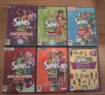 Lot jeux Les Sims 2