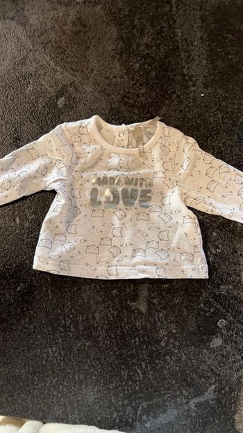 Tee shirt manche longue naissance