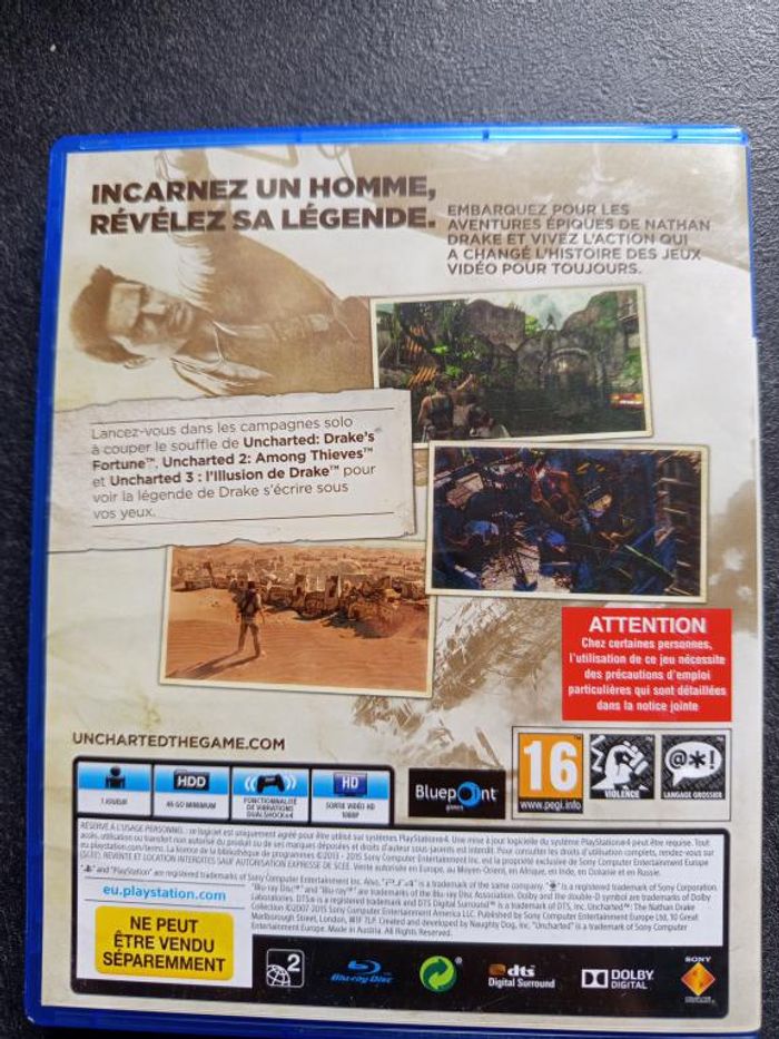 Sony - Playstation 4 - Uncharted - The Nathan Drake collection - photo numéro 2
