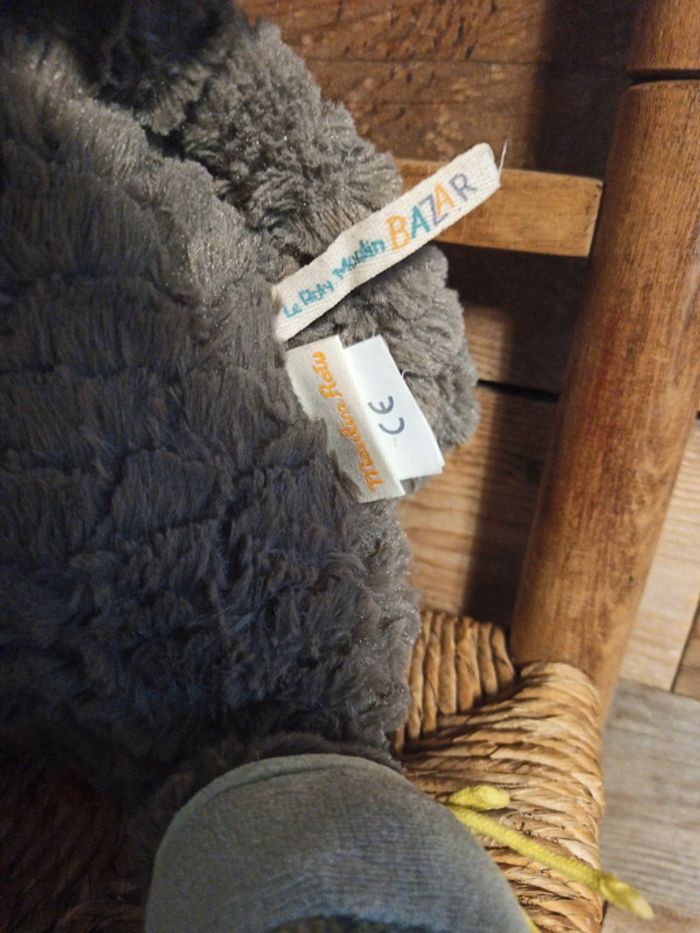 Peluche éléphant moulin roty tbe le roty moulin bazar - photo numéro 3