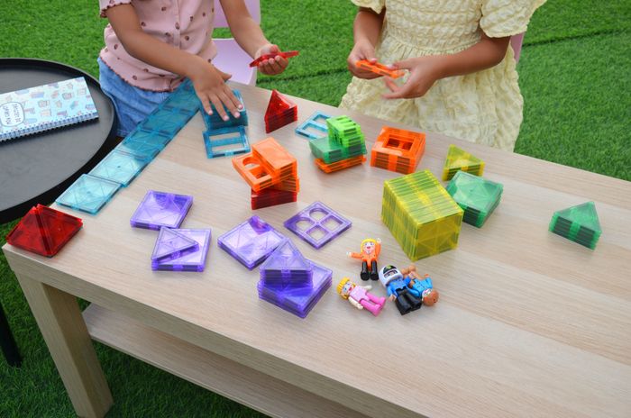 🧲 Jeu de construction magnétique – 101 pièces + accessoires – NEUF & SCELLÉ - photo numéro 4